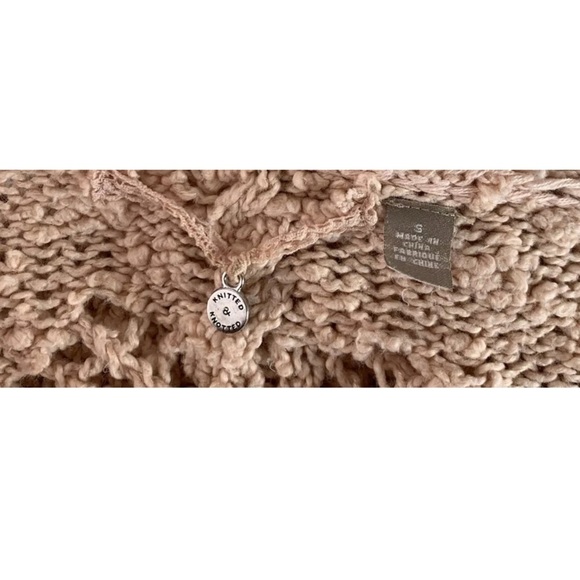 Anthro Knitted Knotted Sylt Pointelle Sweater - Picture 6 of 6